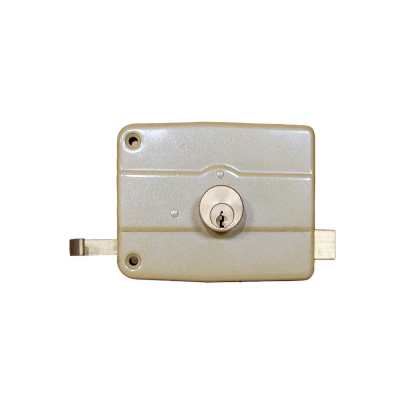123Door Lock Hardware Security Night Latch Anti-Thief Door Rim Lock